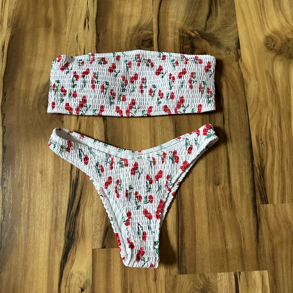 SHEIN Cherry Bikini